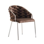 벨벳의자 인테리어의자 예쁜 카페 바 체어 Bipeur 벨벳 자이언트얀 라운드 실버체어 : 그레잇제이씨06