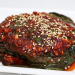 [사하구 배달] 밥 한공기 뚝딱 양념깻잎 250g [신평 명동반찬] : 동네시장 장보기