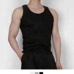 남자나시티 남자민소매 헬스 나시 런닝 이너 국내생산 무지 스판 골덴 남자나시 3color : 그레잇제이씨04