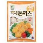 대림선미니돈까스 1kg 냉동 : 식재온