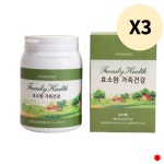 효소원 가족건강 효소 스피루리나 파우더 555g X 3통 : 이리와코리아