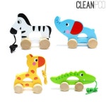 YEOS2 어린이집 문구점 영유아 아장아장 동물 아기걸음마 4종 : 영신스토어2