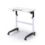국산 각도조절 보조식탁 이동식테이블 사이드 책상 바퀴 : Hi-shop