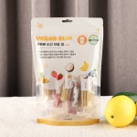 강아지 저알러지 당뇨 간식 주베베 비건 덴탈껌 과일, 150g, 2개 : 루니펫