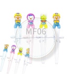 MF06 뽀로로 에디슨젓가락 1단계 유아젓가락 : 천경육상회