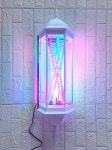 LED 미용실 싸인볼 이발소 비버샵 조명 헤어 회전등 아웃도어 빈티지 초조명 궁등 방수등 : 모나미쇼핑