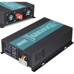 WZRELB 3000W 12V 120V 순정파 태양광발전 인버터 가정용 DCAC 시스템 : 인터프롤로