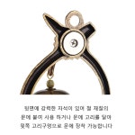 코뚜레 문 종 소뚜레 소코뚜레 자석 행운의 부적 굿즈 개업 이사 : 지엠케이알