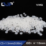 오링 o-ring 10 개/몫 O-링 실리콘 CS1.5mm 두께 OD4/5/5.5/6/6.5/7/7.5/8/8.5/9/9.5/10/10.5/11/12/1 10.5x7.5x1.5mm : 골드크러쉬0
