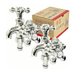 두갈래꼭지 박스 세탁기 수도 연결 2p : 예마니