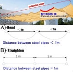 야외 HDPE 자외선 차단 텔레스코픽 햇빛 가리개 항해 정자 쉼터 차양 네트 : 김가네마트