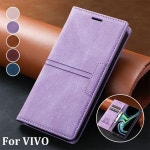 스마트폰 가죽 다이어리 범퍼 소프트 케이스 강력한 마그네틱 지갑 VIVO Y20 Y20S Y21 Y21S Y33S Y53S Y72 카드 홀더 플립 커버 Y11 Y1... 
