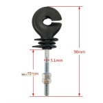 쉽게 조립 가능한 동물 농장 전기 울타리 링 모양 절연체 너트 : 김가네마트