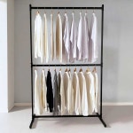 키모 스틸 2단 행거 1200 철제 스탠드 옷걸이 옷장 드레스룸 : 다팔자마트