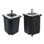 CNC 3D 프린터 모니터 장비용 MHTNC Nema23 57HS7 6 스텝퍼 모터, 2 상 4 리드 2N.m 3A 76mm 길이 D 6.35mm/8mm : 블리스베리s