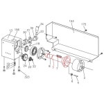 척 플랜지 스핀들 #80mm C2003 G8688 G0765 BD6 M1250 : 록벨