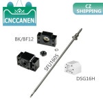 볼 스크류 SFU1605 250mm 300 350 500 600 1000 1200 1500 1550mm 스크류, RM 1605 엔드 가공, BK/BF12 및 볼넛 하우징 CNC : 플로랄퓨전