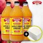 유통기한29.10.13 BRAGG 애플사이다 사과식초 브래그 펙틴 946ml x 3개 N : 포켓프린세스