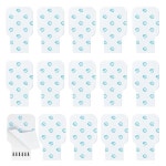 양면 테이프 고정용 재사용 강력 접착 다용도 DIY RGBIC 라이트 패널용 고비 H6061 H6066 H6067 15팩 : 호호마켓01