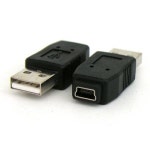 라이트컴 Coms USB 젠더 미니 5핀 - USB 2.0 Type A(M)/Mini 5Pin B 타입(F) (G2378) : 조이쿨스토어