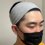 서진이네 골지 헤어밴드 헬스 유산소 앞머리 밴드 스포츠 운동용 : 주야마마샵
