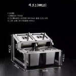 NST-COOK 대용량 스테인레스 조미료통세트 양념통 업소용 조미료통(4구, 6구, 8구) 및 선반 : 차이나바이넘버원