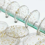 38mm 책 50pcs 바인딩 용품 버섯 구멍 바인더 플래시 루스 반지 : 바메나Parmenas