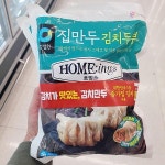청정원 호밍스 집만두 김치두부 400g x 2개입  x 1개 아이스박스포장 : 내일 배송