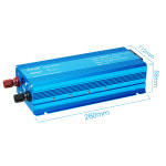 차량용인버터 포발 순수 사인파 자동차 인버터 EU 소켓 태양광 발전소 컨버터 12V 220V 2600W : 돈나무 11호