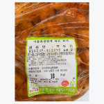 정우식품 미니깍두기 10kg 국내제조산 HACCP : 참참참식자재