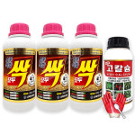 복합비료 미량요소 식물영양제 모두싹 골드 1kg 3개 + 식물칼슘제 고칼슘 500ml : 산들마켓샵