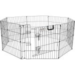 PRECISE PET 48 in. 얼티밋 익스펜 블랙박스 점보 1235UXP48BK Medium/Large : 몰리몰리0b