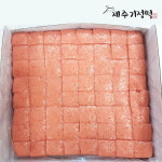 [제주기정떡] 자연발효 건강떡 백년초한판 1.9kg (64조각) : 롯데아이몰