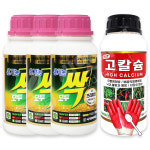 병해충관리용 유기농업자재 모두싹 프리미엄 1kg 3개 + 식물칼슘제 고칼슘 500ml : 산들마켓샵