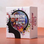 타로카드 생명의 색, 무지개 카드, 정품 간체 심리 확장 팀 빌딩 보드 게임 중국어 및 영어 : 걸리버스토리