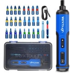 Werktough 4V 미니 전기 코드리스 스크류드라이버 3단 토크 5Nm 파워 25pc 비트 S2 LED 라이트 USB 충전 홈 개선 S026 : 이지바이브샵