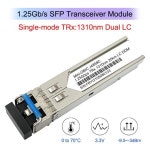 SFP TRANSCEIVER MODULE 호환 HPE 아루바 J4859D 모듈, DOM 듀플렉스 LC SMF J4859C/J4859A/J4859B 광학 트랜시버 1000BASE-L... 