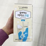 상하목장 얼려먹는 아이스크림 밀크 85ml x 6개 아이스박스포장 : 내일배송샵