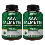 뉴트리플레어 쏘팔메토 추출물 750mg 120캡슐 X 2개 : 오투백