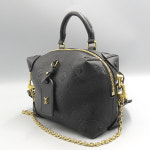 Louis Vuitton(루이비통) M45393 블랙 느와르 모노그램 앙프렝뜨 레더 쁘띠뜨 말 수플 토트백 + 숄더스트랩 : 고이비토1