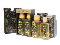 진미농원 지리산 햇 벌꿀 아카시아 500g /1.2kg /2.4kg 국내산 꿀 가정용 선물용 : 지리산 진미농원