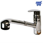 원홀 싱크 수전 주방 자바라 수도꼭지 연결 호스 1구 : 벨라코자