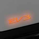 EV3 튜닝용품 레터링 엠블럼 고휘도 야간 반사 스티커 : 도도카