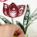 성인 집콕취미 페이퍼아트 플라워 액자 만들기 퀼링공예 체험수업 예술감발달 : 인사이트쇼핑몰