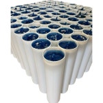 리튬 그리스 구리스 고성능 윤활제 리퍼블릭 오일 블루 하이 템프 2 10x14oz 복합 다목적 섀시 휠 베어링 끈적임 EP2 극압 5번째 아그리컬쳐... 