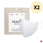 비움 라이트핏 KF94 마스크 중형 화이트 추천 50매 : 이리와코리아