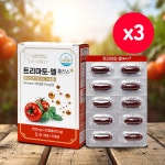 토마토 라이코펜 트리마토엘 플러스 3통 90캡슐 : 서해건강마을 공식스토어