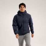 [신상입고] 아크테릭스 자켓 아톰 후디 남성 24FW BLACK SAPPHIRE AJOFMX7487-BSR : Brand Nest