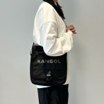[국내정식매장] 캉골 가방 Kangol 아이언 라이트 크로스백 3320 블랙 슬링백 : 메카버스 코리아