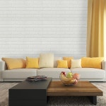 고급형 두꺼운 벽돌폼블럭 단열벽지 시트지20m 곰팡이방지 손쉬운재단 셀프벽지 셀프도배 예쁜벽지 : 우공마켓